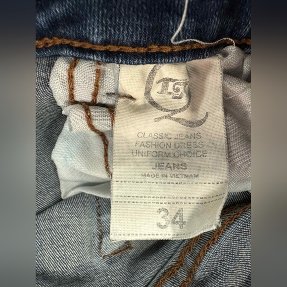 Alexander McQueen Collaborated H&M Denim Jeans Skinny Size 34 GUC - Picture 10 of 10